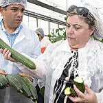 La consejera andaluza, Clara Aguilera, el pasado lunes
