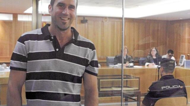El exdirigente de ETA Garikoitz Aspiazu, "Txeroki", en un juicio en la Audiencia Nacional