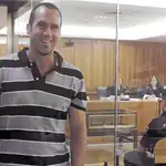 El exdirigente de ETA Garikoitz Aspiazu, "Txeroki", en un juicio en la Audiencia Nacional