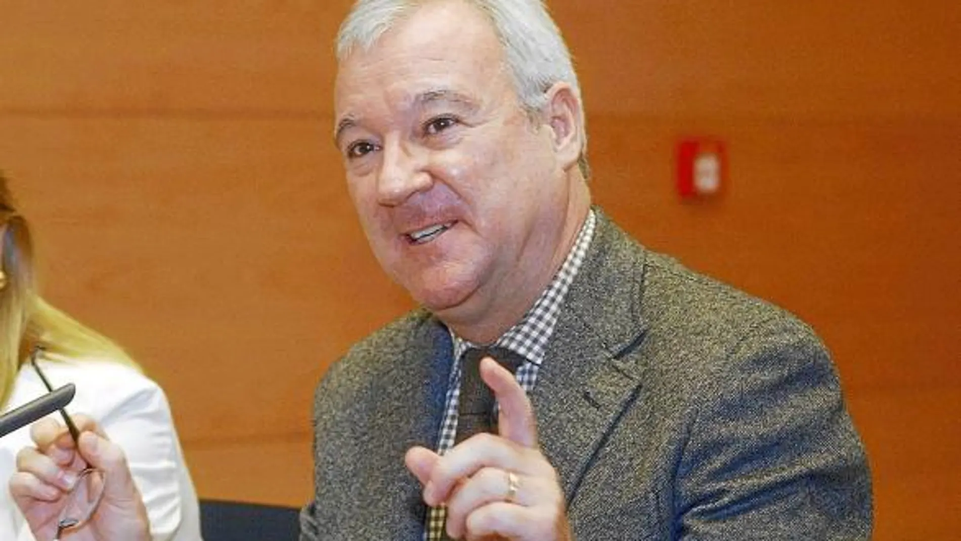El presidente de la Comunidad Autónoma de la Región de Murcia, Ramón Luis Valcárcel