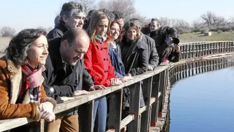 La ministra visitó la semana pasada las Tablas de Daimiel para conmemorar el Día de los Humedales
