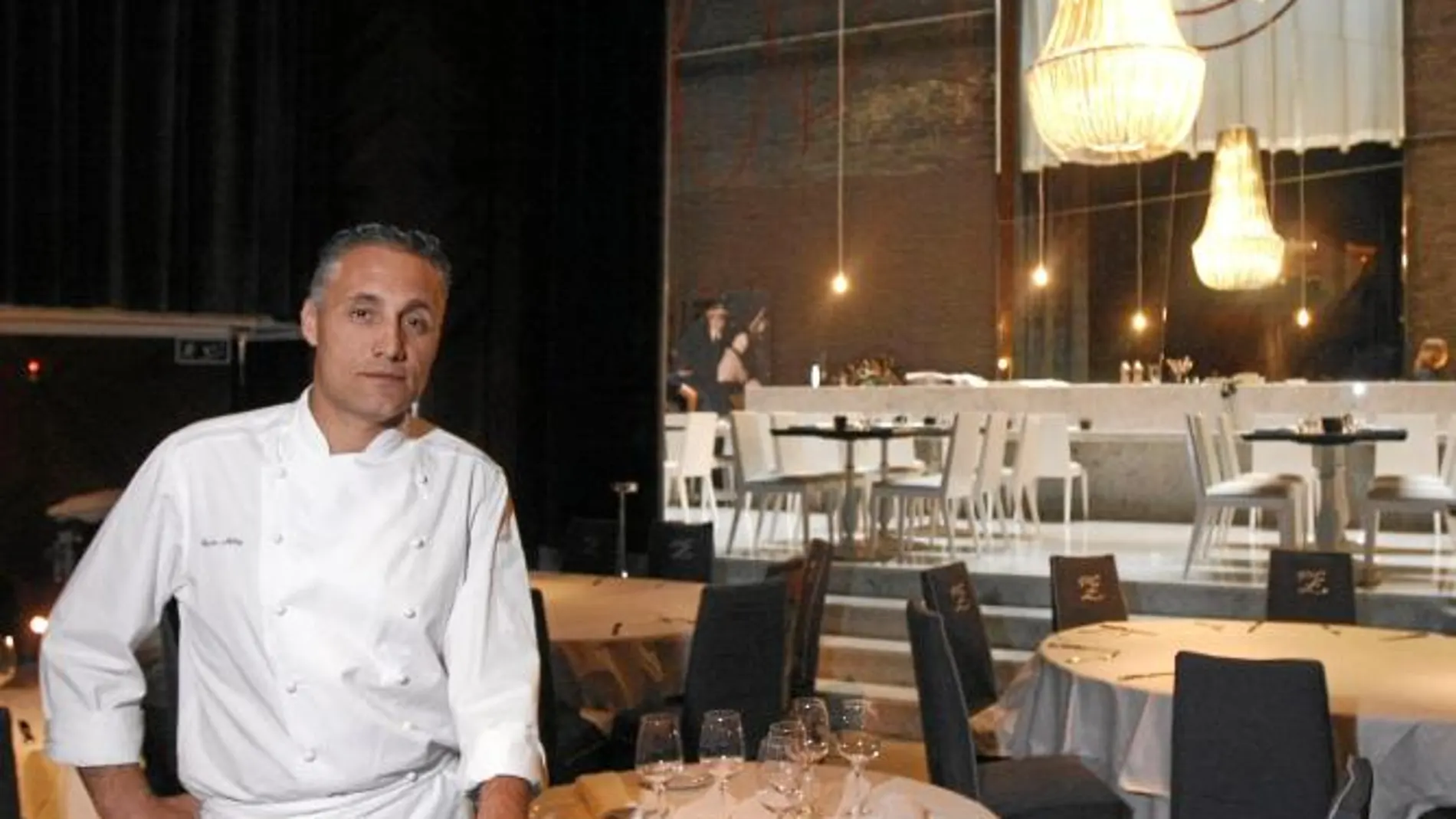 El chef gallego Carlos Núnez, en el nuevo multiespacio