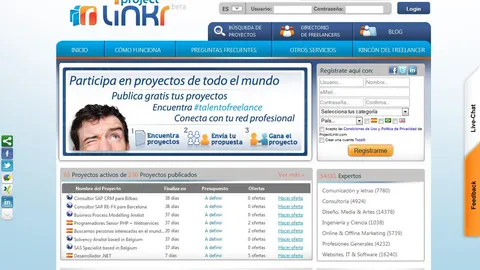 Nace ProjectLinkrcom un espacio de trabajo en red para freelance