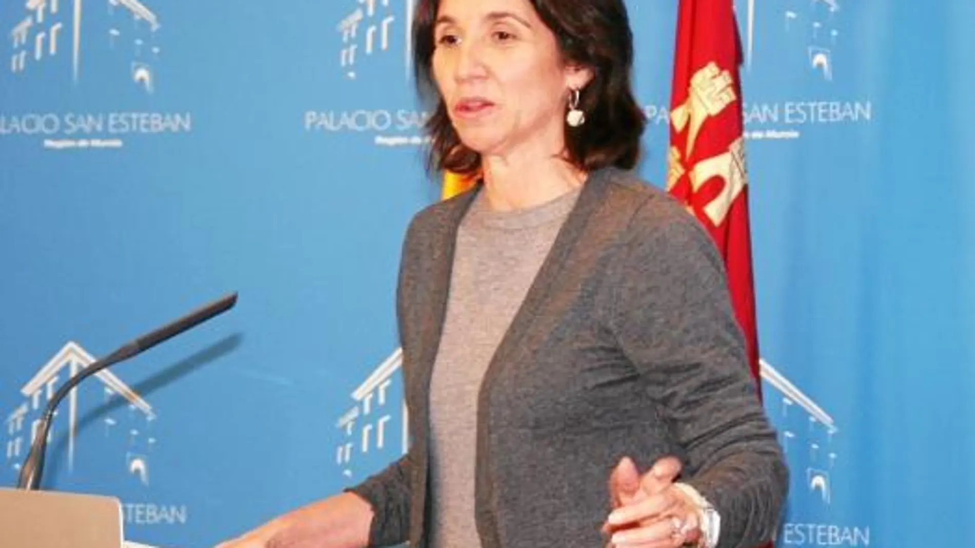 La consejera de Economía y Hacienda, Inmaculada García