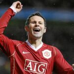Ryan Giggs celebró ayer el vigésimo aniversario de su debut con el club londinense que entrena Alex Ferguson