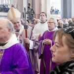 El cardenal ofició la misa en la basílica de la Sagrada Familia