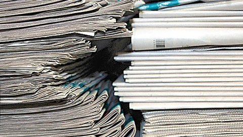 Conducir gracias a periódicos viejos