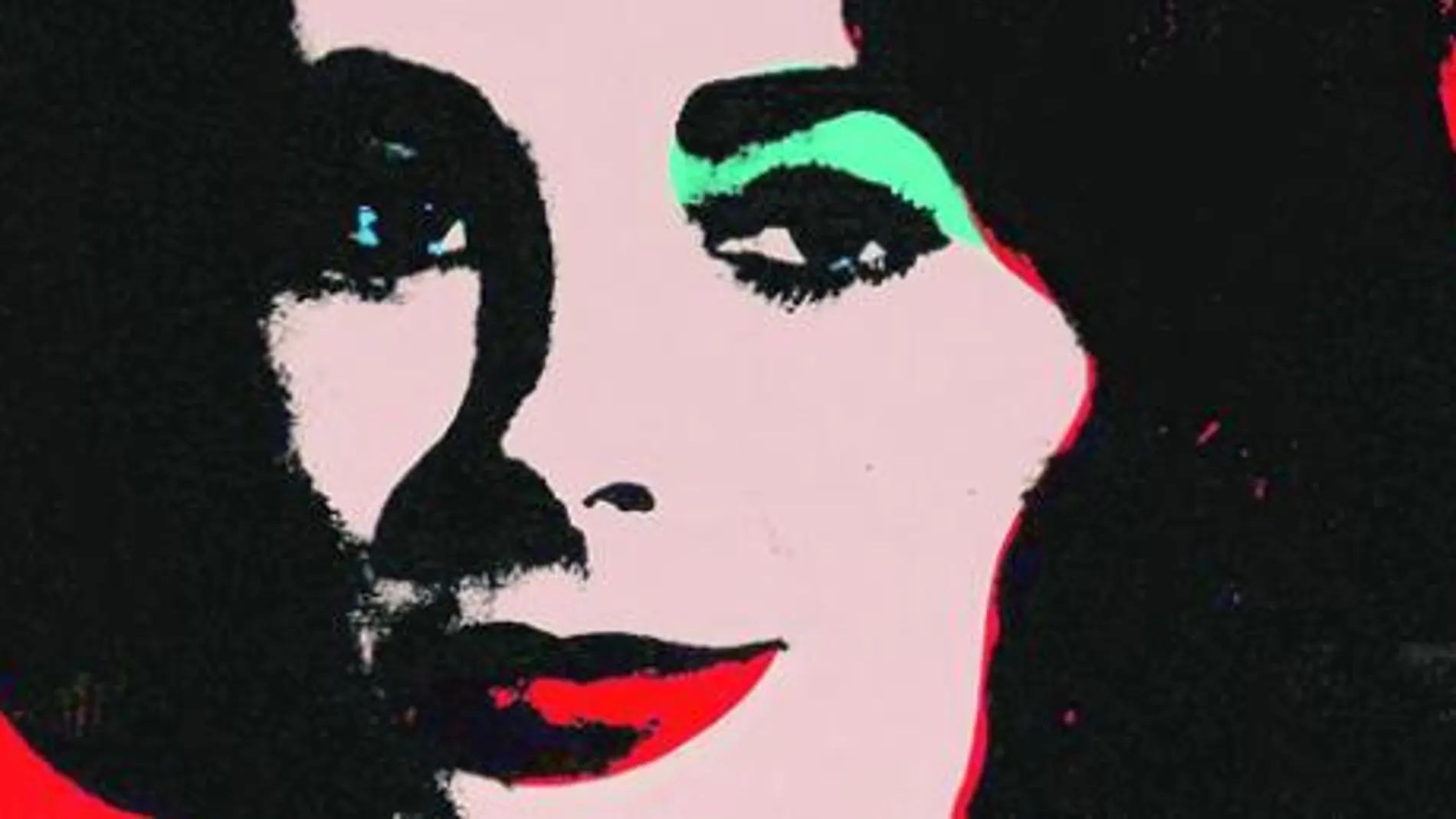 Andy Warhol contribuyó a convertir el rostro de Elizabeth Taylor en mito pop