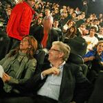 Sánchez-Camacho y Cornet, ayer en un acto que el PP hizo en el cine