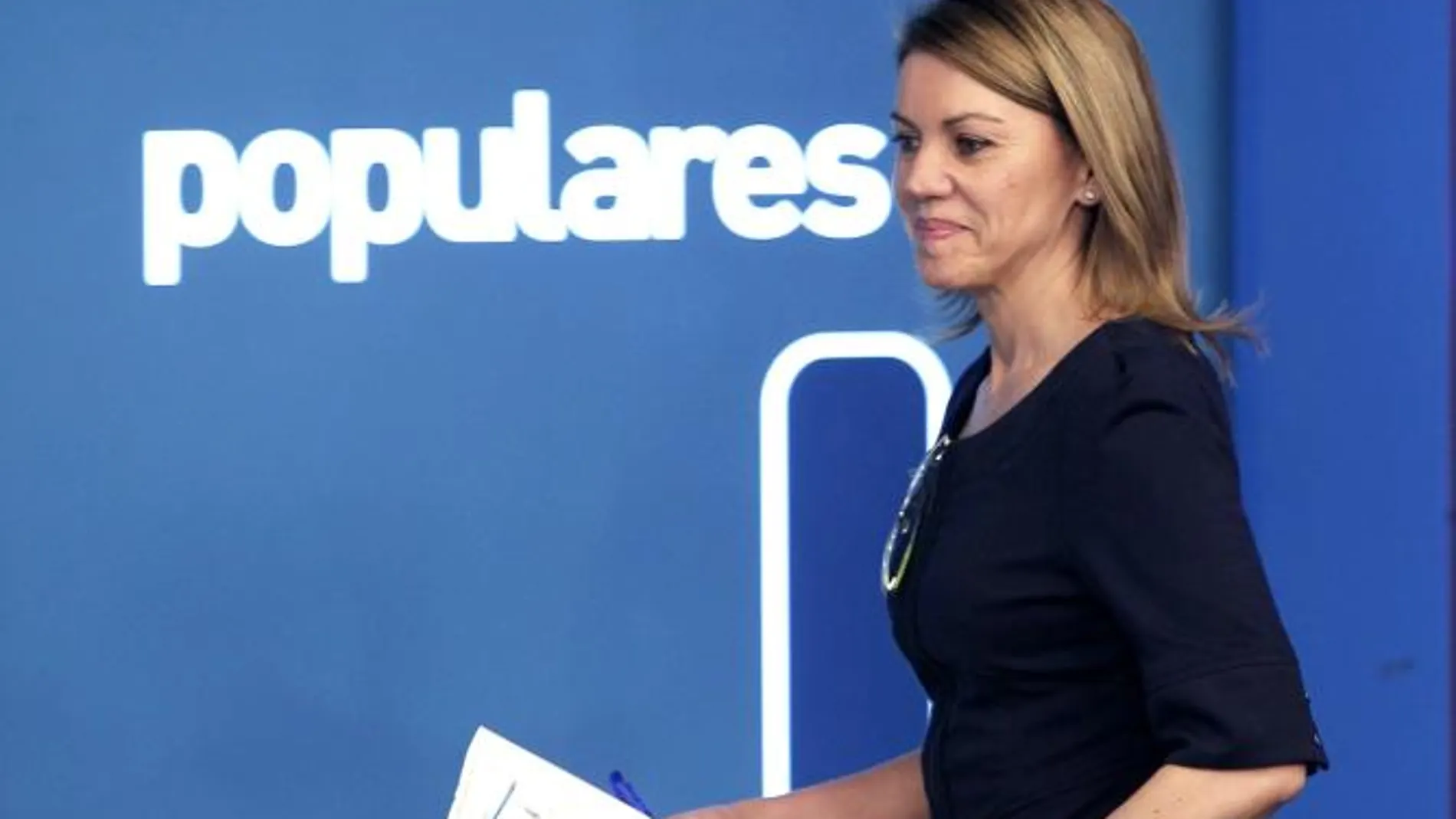 Cospedal dice que el proyecto de Rajoy es imparable pese a no gobernar en Andalucía