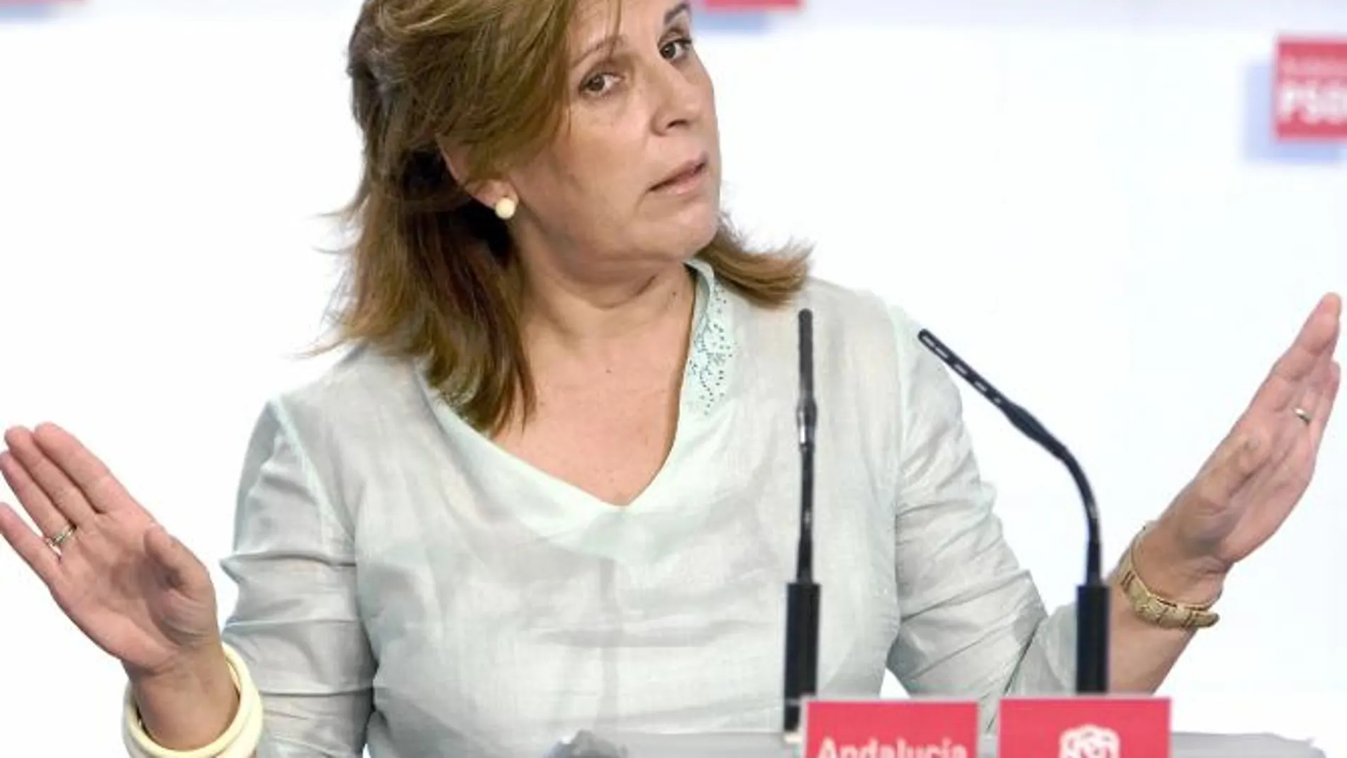 Rosa Torres, presidenta del PSOE andaluz