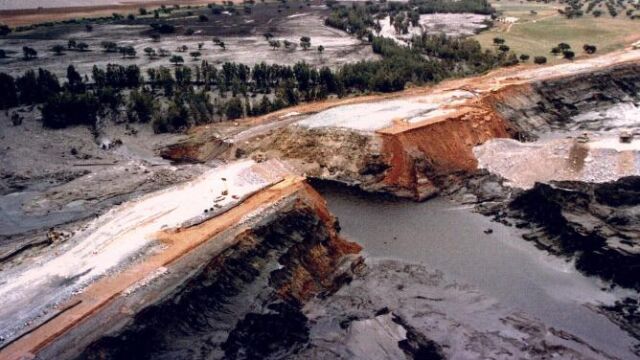 El vertido de Aznalcóllar (Sevilla) del año 1998