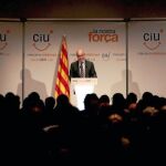 El candidato de CiU, Josep Antoni Duran Lleida, defendió la nueva financiación ante los empresarios
