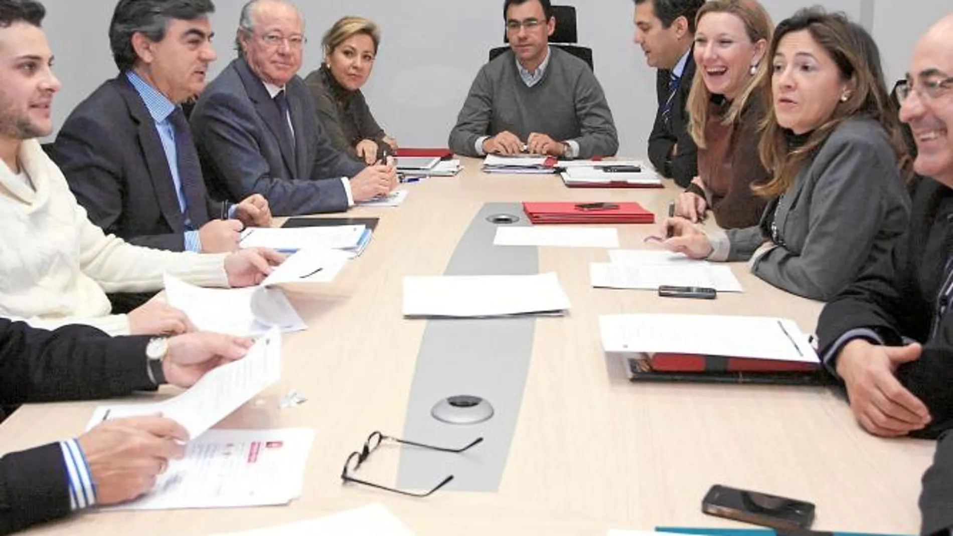 Reunión de la dirección del PP de Zamora, presidida por Martínez Maíllo