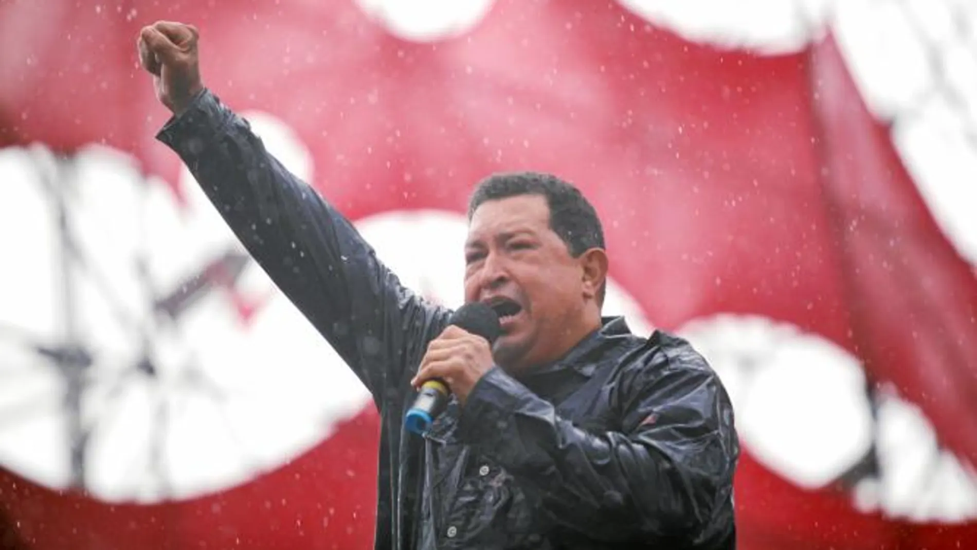 El mandatario venezolano durante el acto de cierre de campaña el pasado jueves en Caracas
