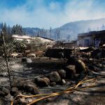 Imágenes del incendio de La Gomera
