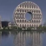 El logo de «Madrid 2020» ya tiene competencia: el «edificio medalla»