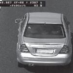 Una imagen de Tráfico de las que utiliza la DGT para identificar al vehículo que comete la infracción