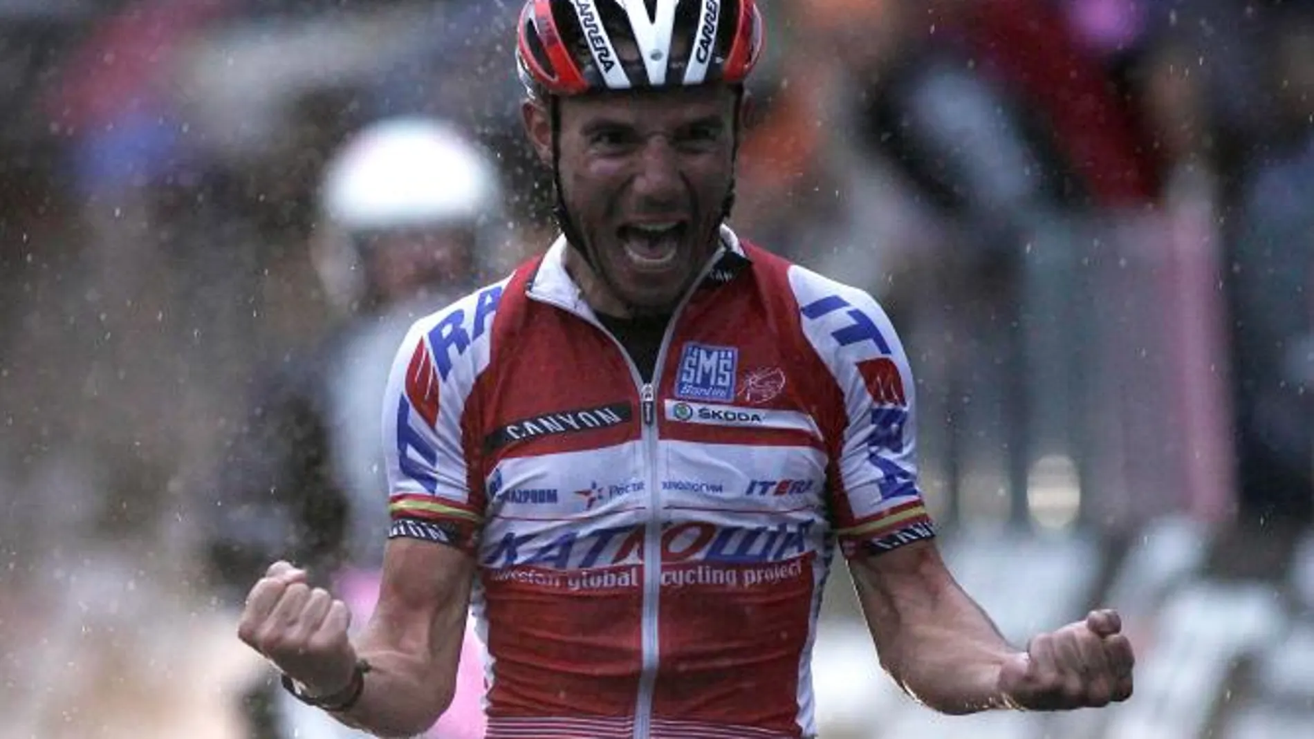 Purito Rodríguez, en su etapa como ciclista