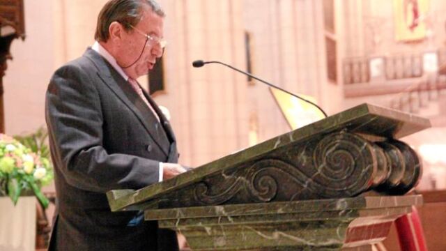 Vázquez ejerció ayer de pregonero del Domund