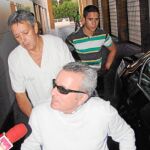 Ortega Cano, a la entrada del hospital el pasado sábado