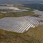 Con 46 MWp de potencia, la planta solar está instalada en Amareleja (Portugal)