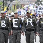 La manifestación más multitudinaria fue en Bogotá