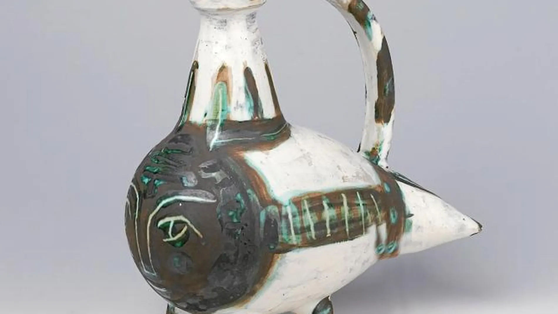 Vaso zoomorfo realizado por Pablo Picasso en 1954