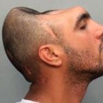 El increíble hombre de la media cabeza arrasa en internet