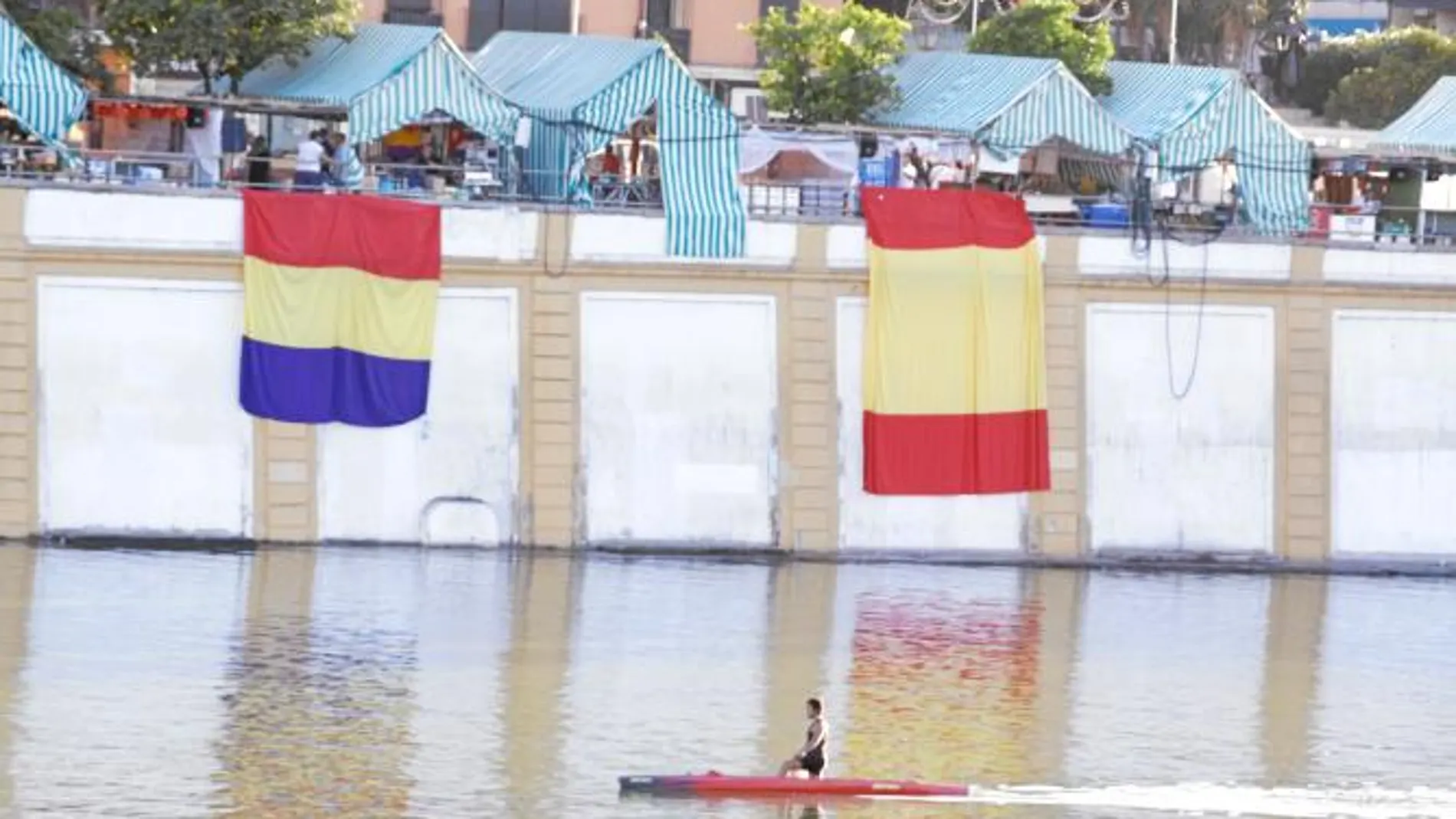 Las banderas tienen las horas contadas en la Velá