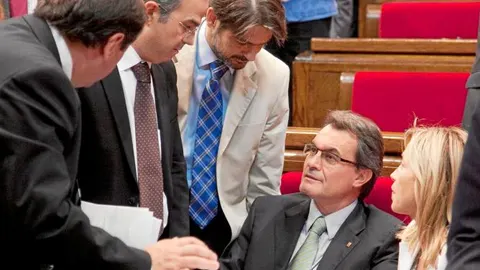 ERC libra a Mas de explicarse en el Parlament por el caso Palau