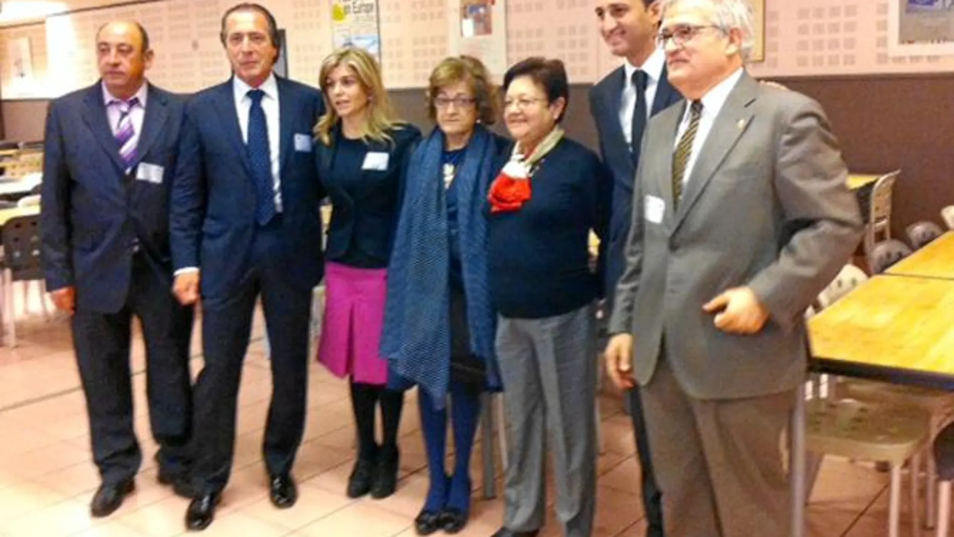 Pastor y los representantes de la Diputación se reunieron con la eurodiputada, Cristina Gutiérrez-Cortines