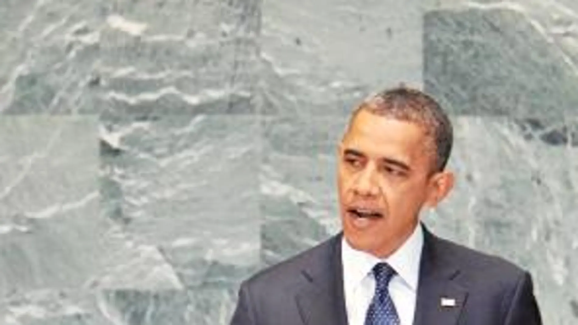 Obama, ayer durante el discurso ante la Asamblea de Naciones Unidas