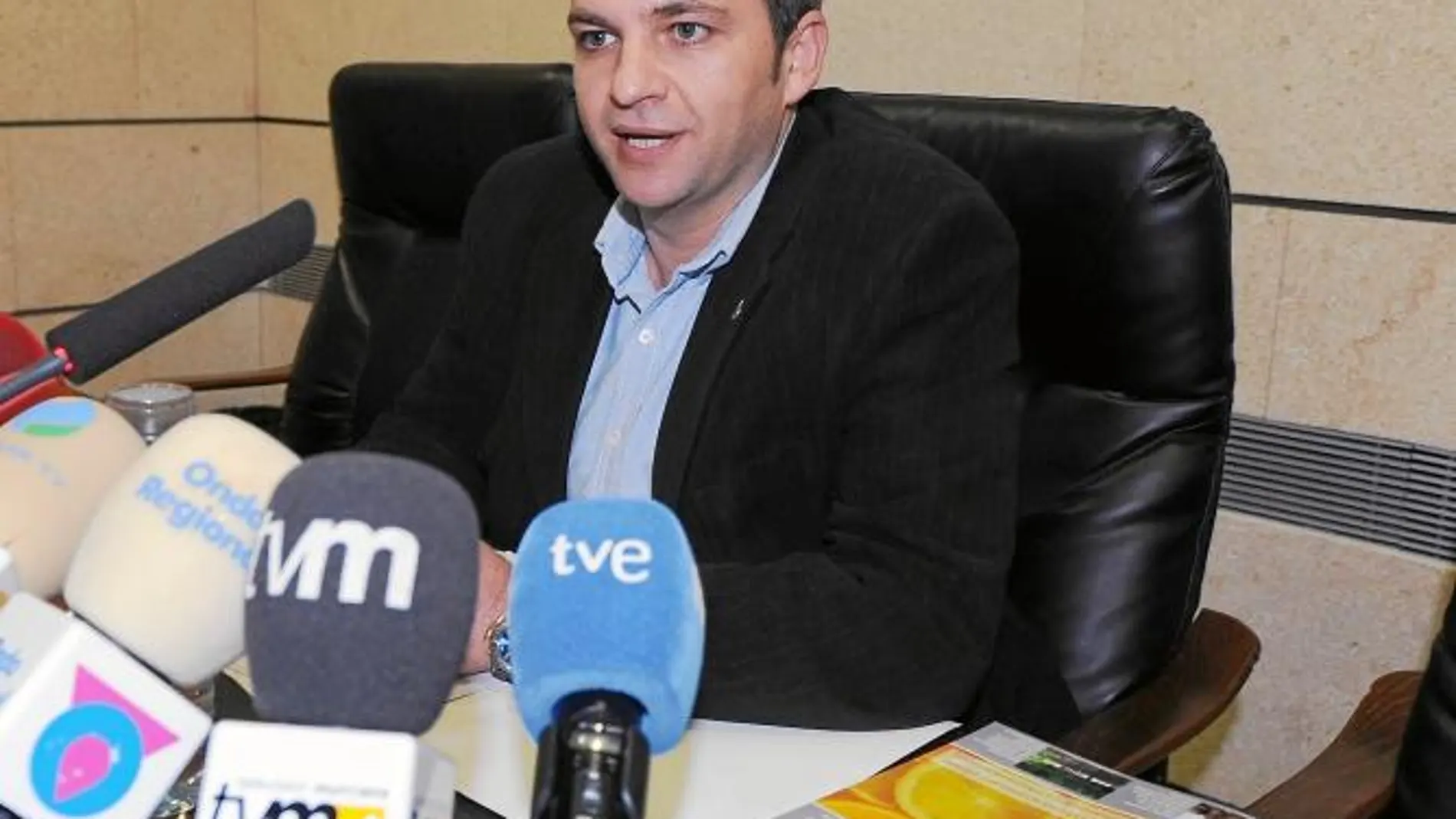 El secretario general de Asaja en Murcia, Alfonso Gálvez