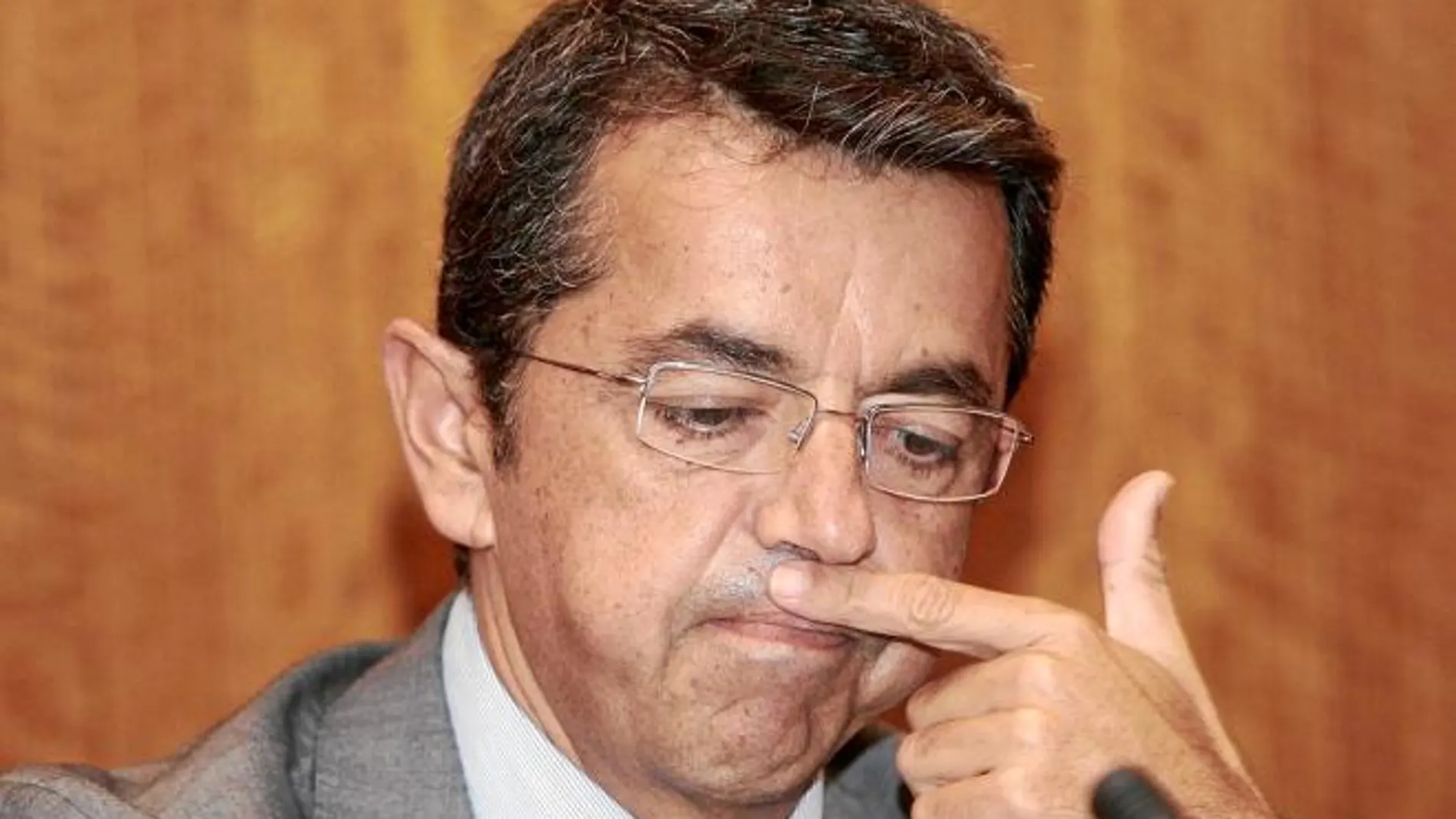 Pablo Carrasco, en su última comparecencia en la comisión parlamentaria de la RTVA