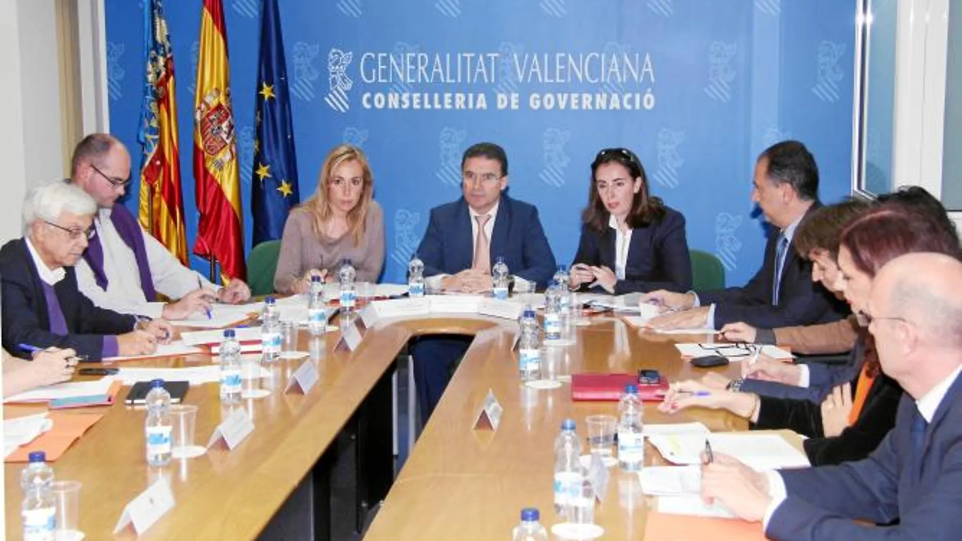 Castellano presidió ayer la Comisión de Espectáculos Públicos y Actividades Recreativas de la Comunitat Valenciana