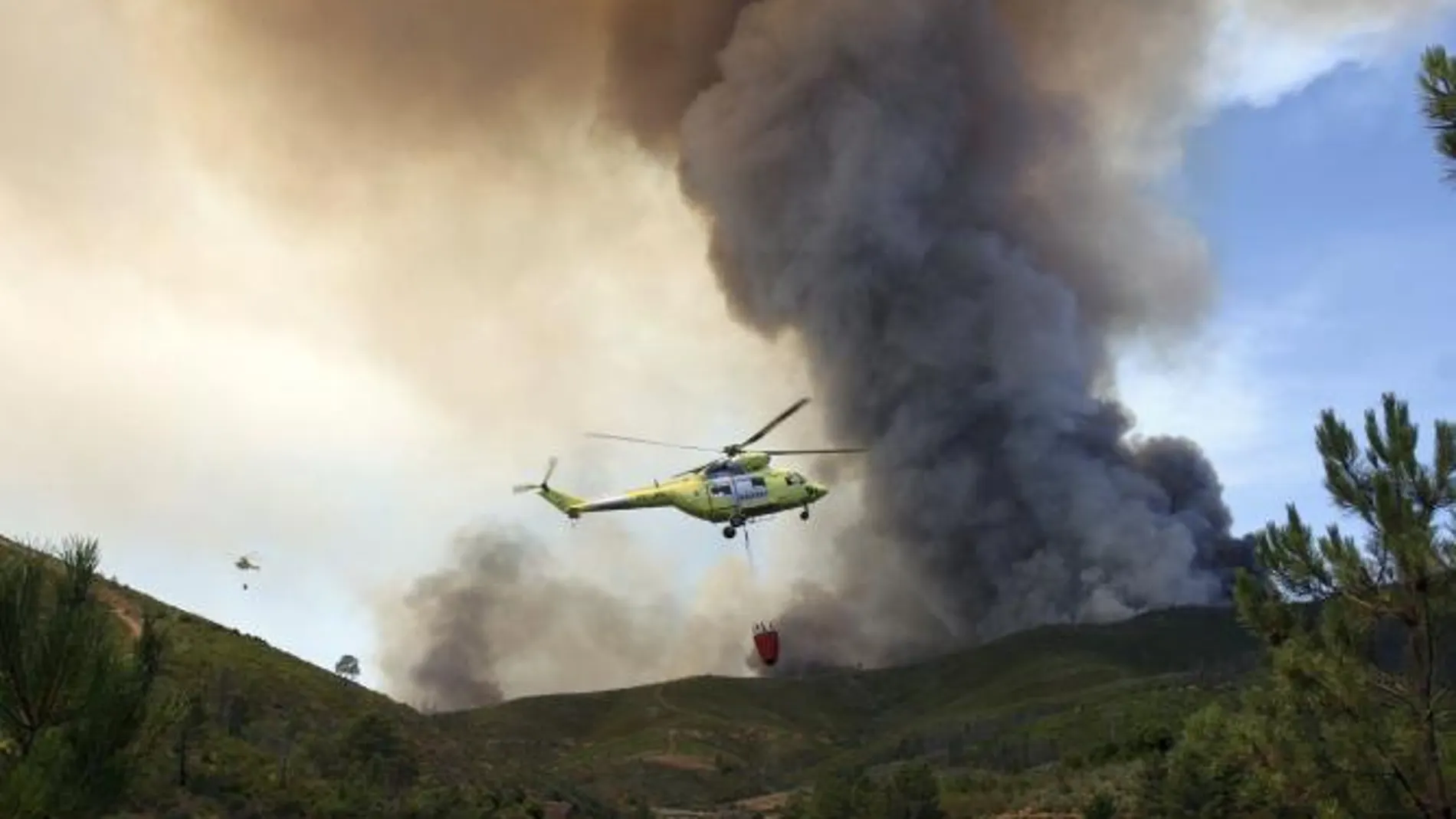 Fuego «intencionado» en Las Hurdes