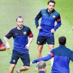 Iniesta ya está en condiciones