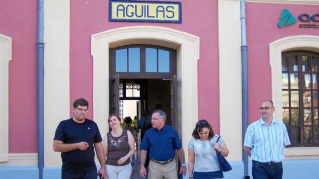La estación de Renfe en Águilas reabre oficialmente tras 8 meses