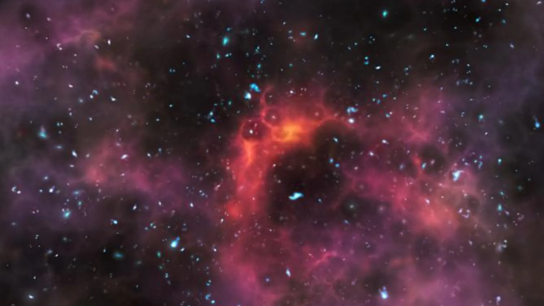 Revelan cómo se va despejando la neblina cósmica / ESO