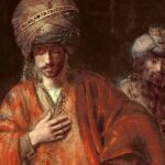 Rembrandt está bien representado en el Hermitage. Se ha traído el magnético «Hamán reconoce su suerte»