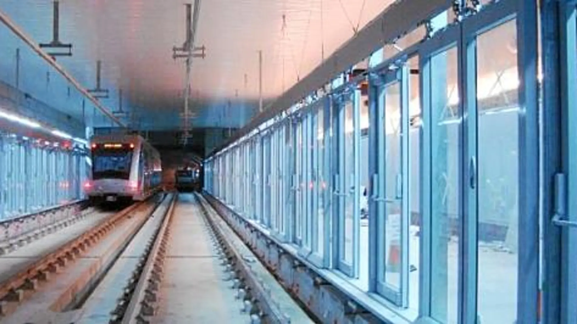 Una imagen de archivo del metro de Sevilla