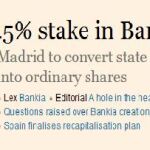 Los bancos españoles necesitan 55000 millones más de provisiones según Financal Times