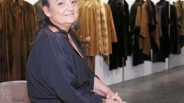 Elena Benarroch, el jueves, en la inauguración