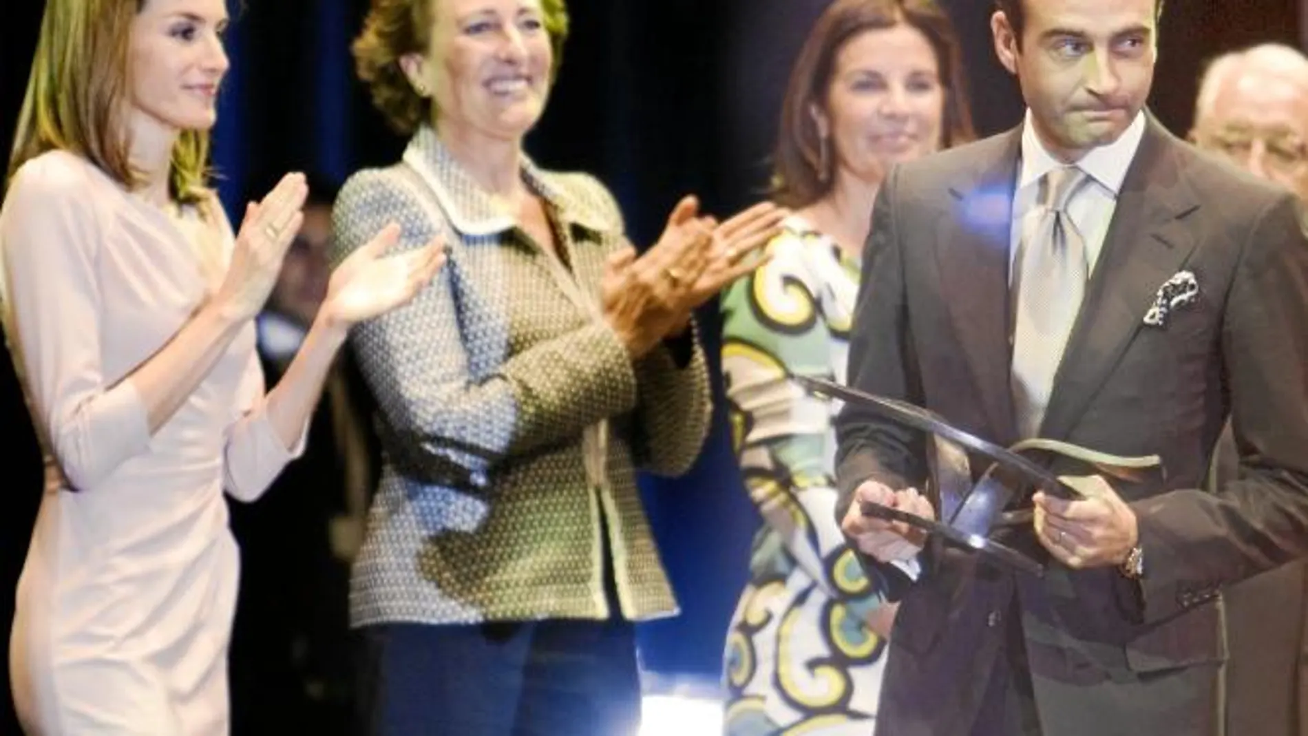 Doña Letizia entrega el premio «V de Vida» a Ponce