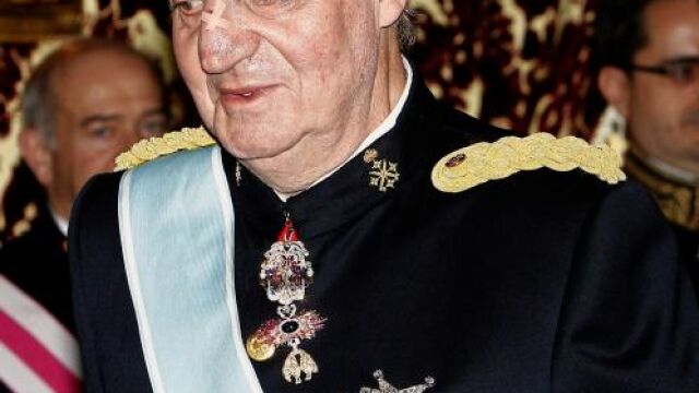 El Rey sufre un pequeño accidente doméstico en el ojo izquierdo