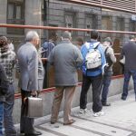 Cada vez son más numerosas las colas en las oficinas de Empleo de la Comunidad