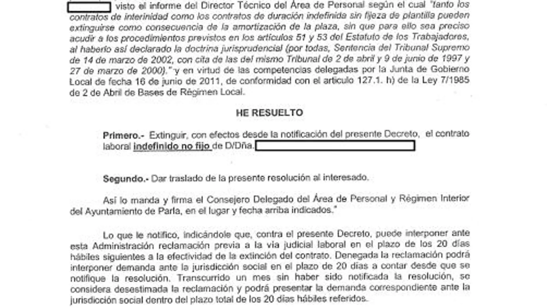 Reproducción del documento