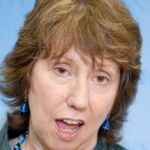 Catherine Ashton, en la sede de la ONU, el viernes pasado
