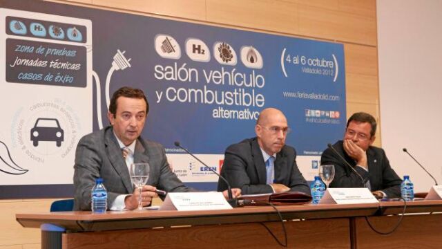 Carlos Escudero, Carlos Martín Tobalina y Javier Redondo, durante la presentación del certamen